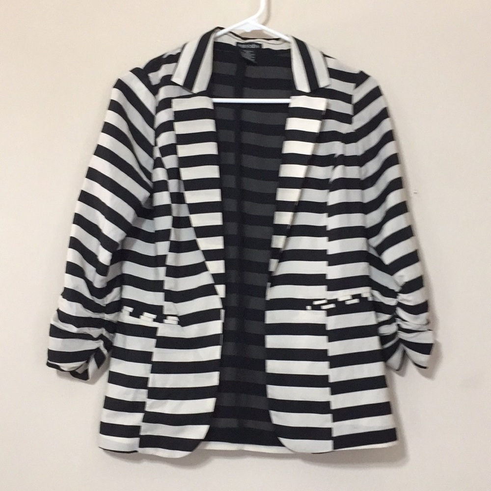 Slosh striped light weight jacket/ blazer